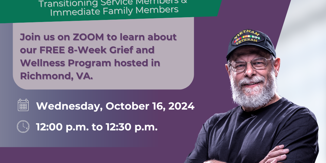 Information Session for Veterans about grief